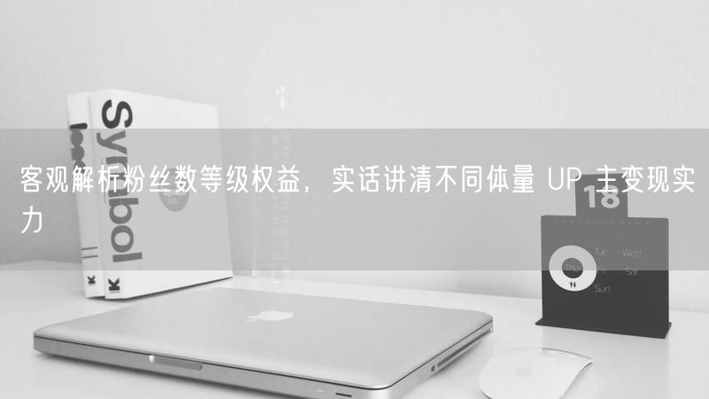 客观解析粉丝数等级权益，实话讲清不同体量 UP 主变现实力