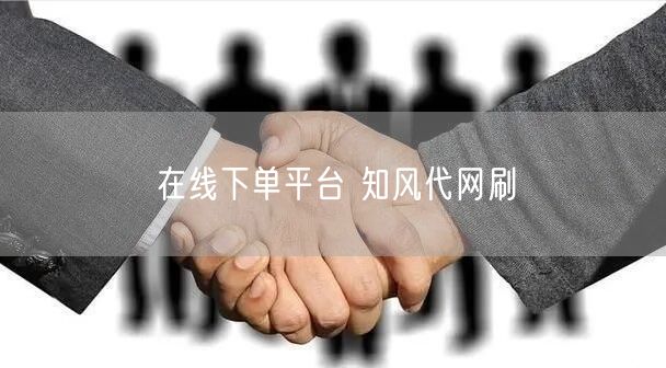 在线下单平台 知风代网刷