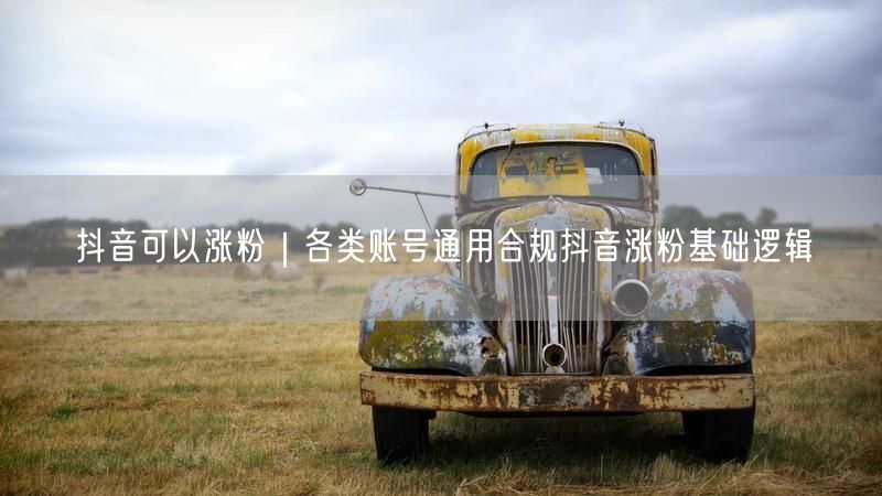 抖音可以涨粉|各类账号通用合规抖音涨粉基础逻辑